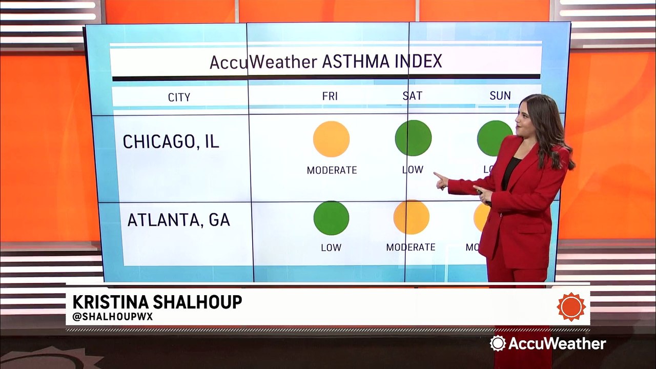 Here's your allergy outlook for May 18 video Dailymotion