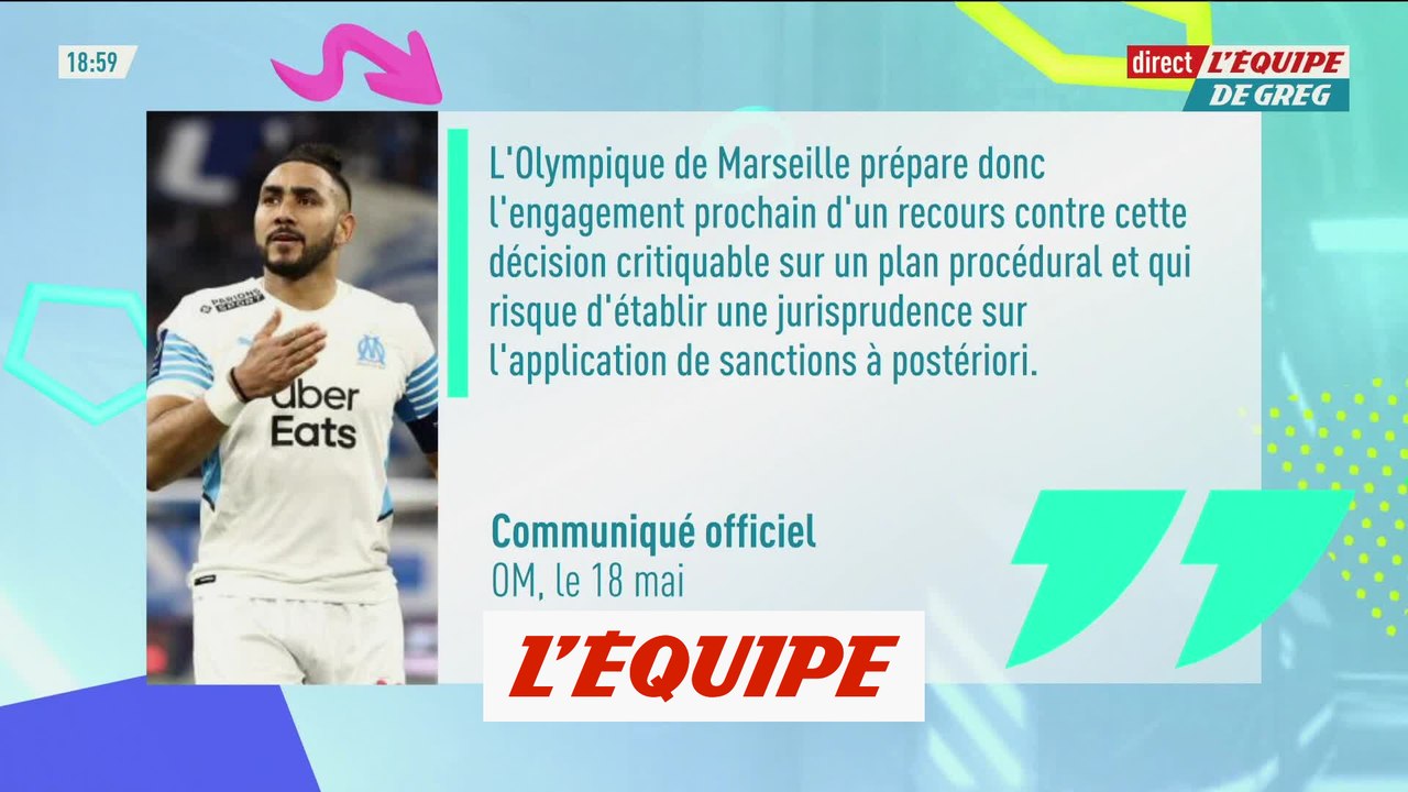 L'OM prépare un recours contre la suspension de Dimitri Payet - Foot - L1 - Discipline