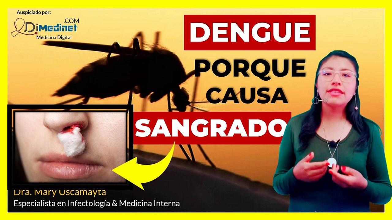 ▶ EXPLICACIÓN DE LAS HEMORRAGIAS EN EL DENGUE? | Dra. Mary Uscamayta ‍⚕️