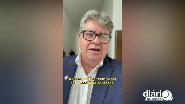 João Azevêdo anuncia reajuste de 80% nos salários dos professores contratados a partir de julho