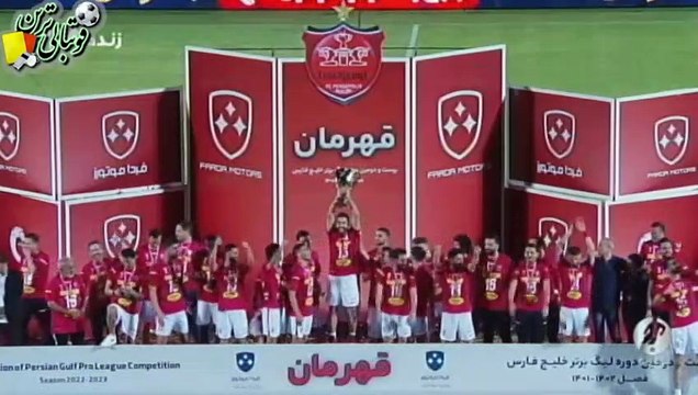 جشن قهرمانی پرسپولیس در لیگ برتر