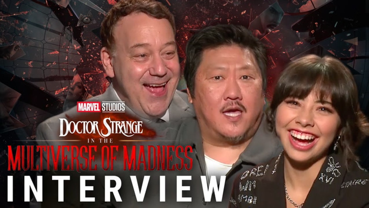 'Doctor Strange 2' Interviews With Sam Raimi, Benedict Wong and Xochitl Gomez