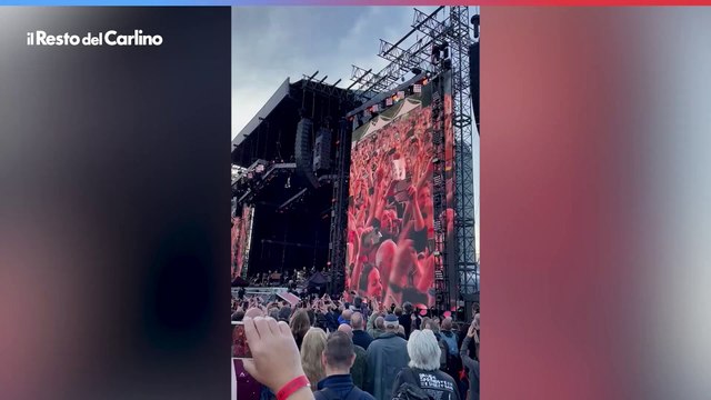 Bruce Springsteen a Ferrara: l'inizio del concerto