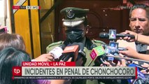 En medio de una pelea, dos reos fueron heridos en Chonchocoro