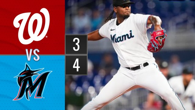 Resumen Nacionales de Washington vs Marlins de Miami | MLB 17-05-2023