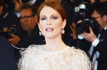 Julianne Moore's stylist reveals she 'loves feathers'