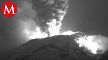 Suspenden clases en 22 municipios de Puebla por actividad volcánica de Popocatépetl
