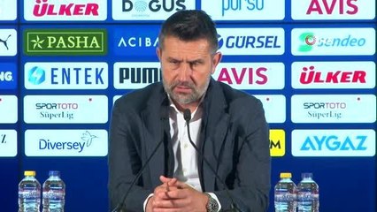 Nenad Bjelica: "Galibiyeti hak eden taraf Fenerbahçe'ydi"