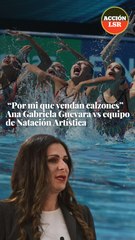 “Por mi que vendan calzones”  Ana Gabriela Guevara vs  equipo de Natación Artística