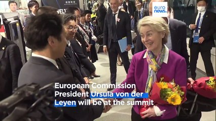 World leaders gather in Japan for Friday's G7 summit