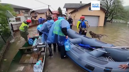 Fiumi in piena e frane devastano l'Europa. Paura anche nei Balcani