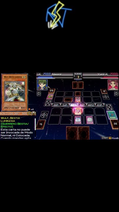 Yu-Gi-Oh! 5D's Tag Force 4 PSP Español  - Naomi VS Yumi #3 #5ds #cardgamer #rj_anda  RJ ANDA