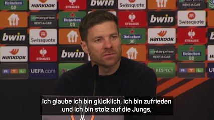 Alonso: "Glücklich und stolz auf Mannschaft"