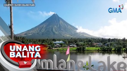 Sumlang Lake sa Camalig, Albay, perfect para sa Bulkang Mayon viewing | UB