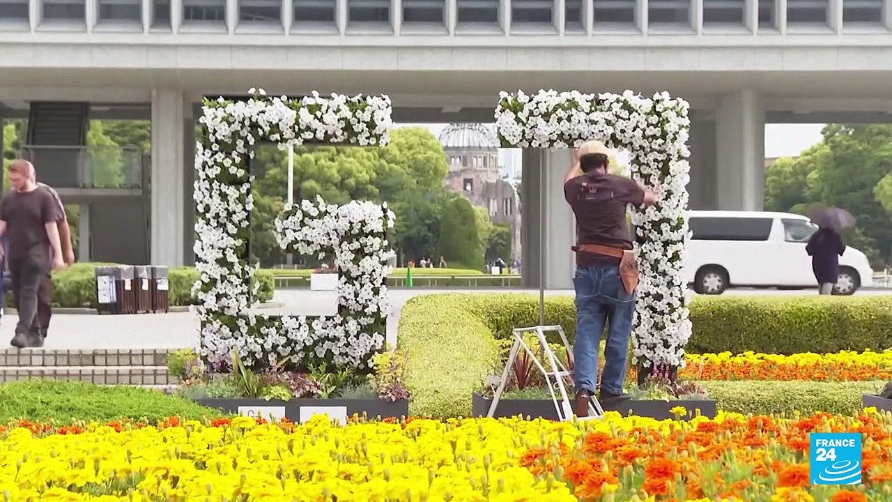 Cumbre del G7 a punto de comenzar en una ciudad llena de simbolismo: Hiroshima, Japón