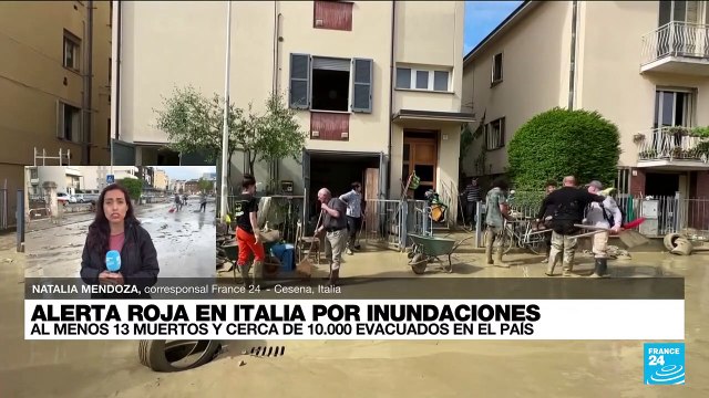Informe desde Cesena: estructuras y cultivos destruidos por inundaciones en Italia