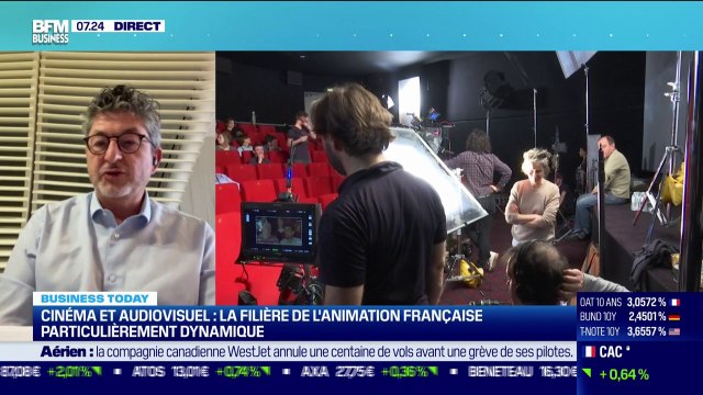 Audiovisuel: Frédéric Olivennes décrit une filière de l'animation particulièrement dynamique