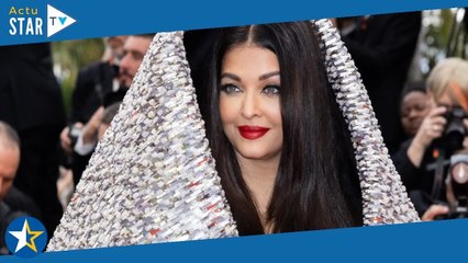 Festival de Cannes : Aishwarya Raï ose une tenue spectaculaire et divise les internautes