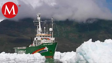 Se cumplen tres días de expedición del barco de Greenpeace en Veracruz
