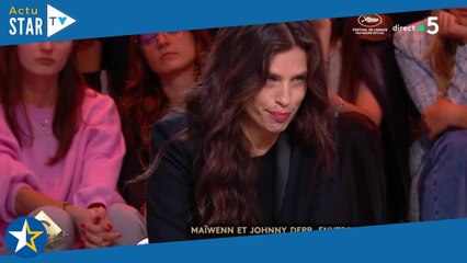 Festival de Cannes : Maïwenn jette un regard de tueuse après une question qui ne passe pas dans C à