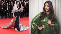 Cannes 2023; आ गया Aishwarya Rai का Look; ब्लैक गाउन के साथ पहना सिल्वर हुड तो बोले फैंस | FilmiBeat