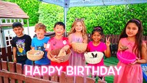 Diana and Roma celebrate Diana's 8th Birthday Party with Friends!