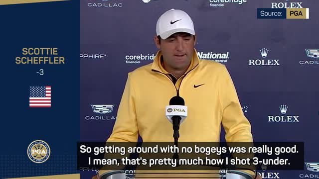 'Limit the mistakes' - Scheffler happy with bogey-free start