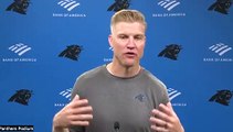 Panthers QB Coach Josh McCown Press Conference 5/18