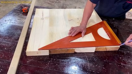an extraordinary idea to make a table with a very unique shape