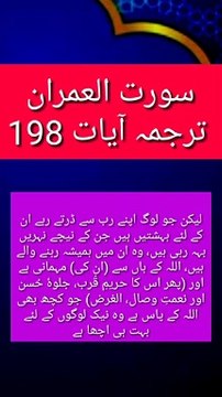 Surah al imran ayat 198 .Islamic video , islamic status , Quran , Holy Quran