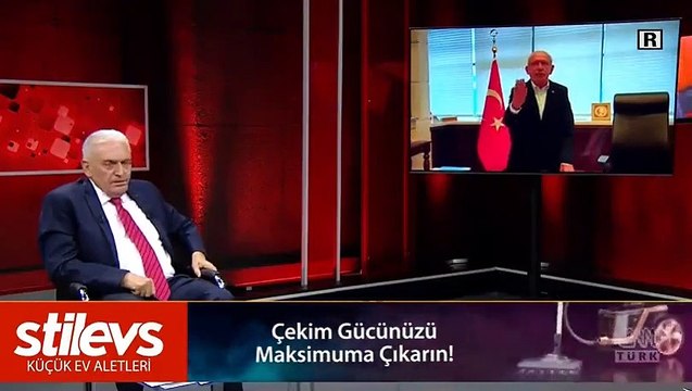 Stüdyoda Kılıçdaroğlu’nun sesini duyan Binali Yıldırım’ın irkilmesi sosyal medyada gündem oldu