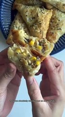 Creamy chicken and mushroom pasties