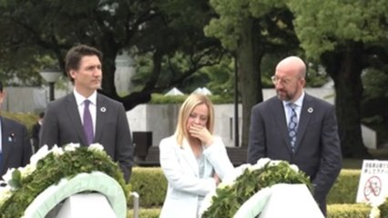 Los líderes del G7 realizan una visita histórica al Museo y Parque de la Paz de Hiroshima