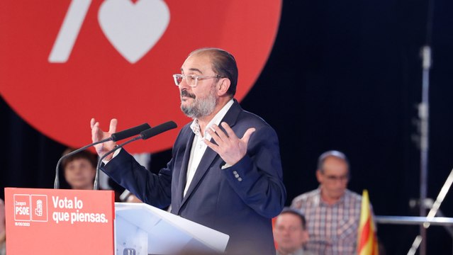 Lambán dice ante Sánchez que con los herederos de ETA no hay que tener relación