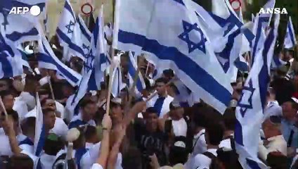 Tensione a Gerusalemme per la marcia dei nazionalisti
