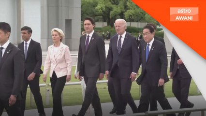 Pemimpin G7 beri penghormatan kepada mangsa bom atom Hiroshima