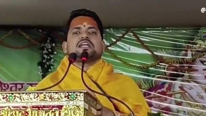 अगर सच्चे सनातनी हिंदू हो तो आज से हाय हेलो करना छोड़ दो- कथावाचक गौरव कृष्ण शास्त्री