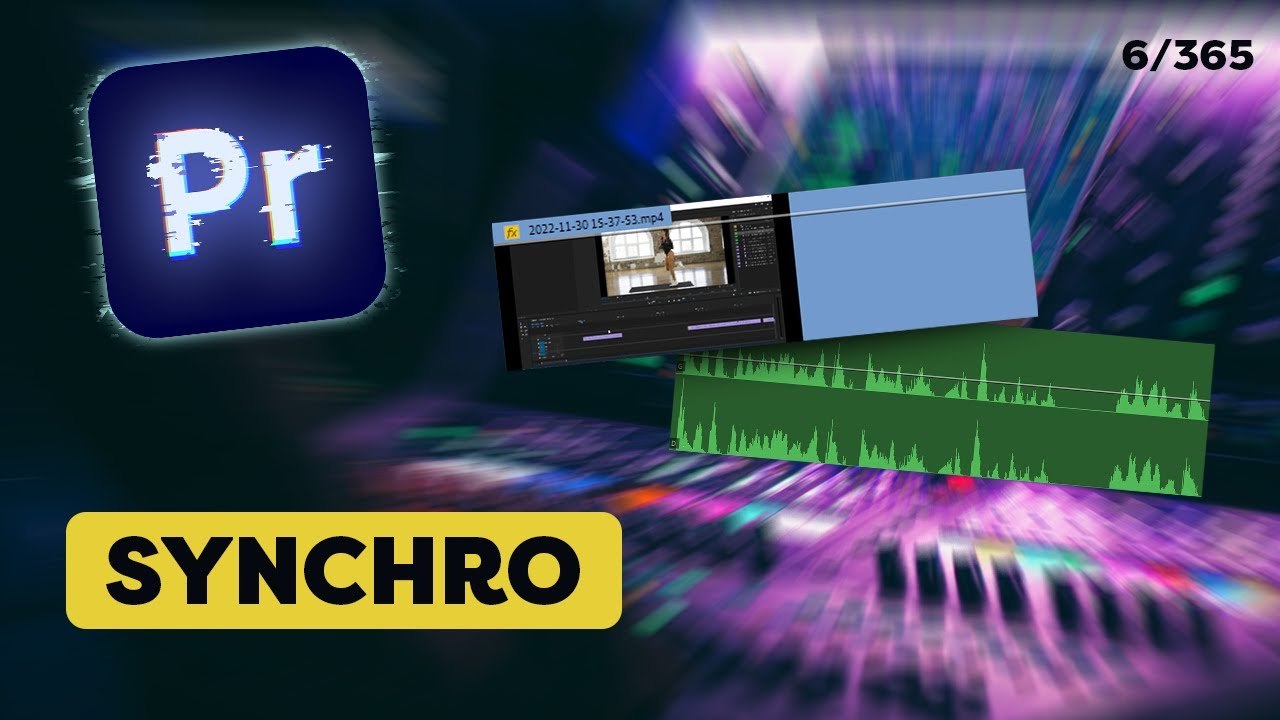 COMMENT SYNCHRONISER LE SON ET LA VIDÉO (tuto premiere pro)