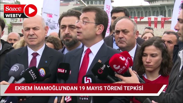 Ekrem İmamoğlu’ndan 19 Mayıs tepkisi: Ayıptır, yazıktır, olmaz!