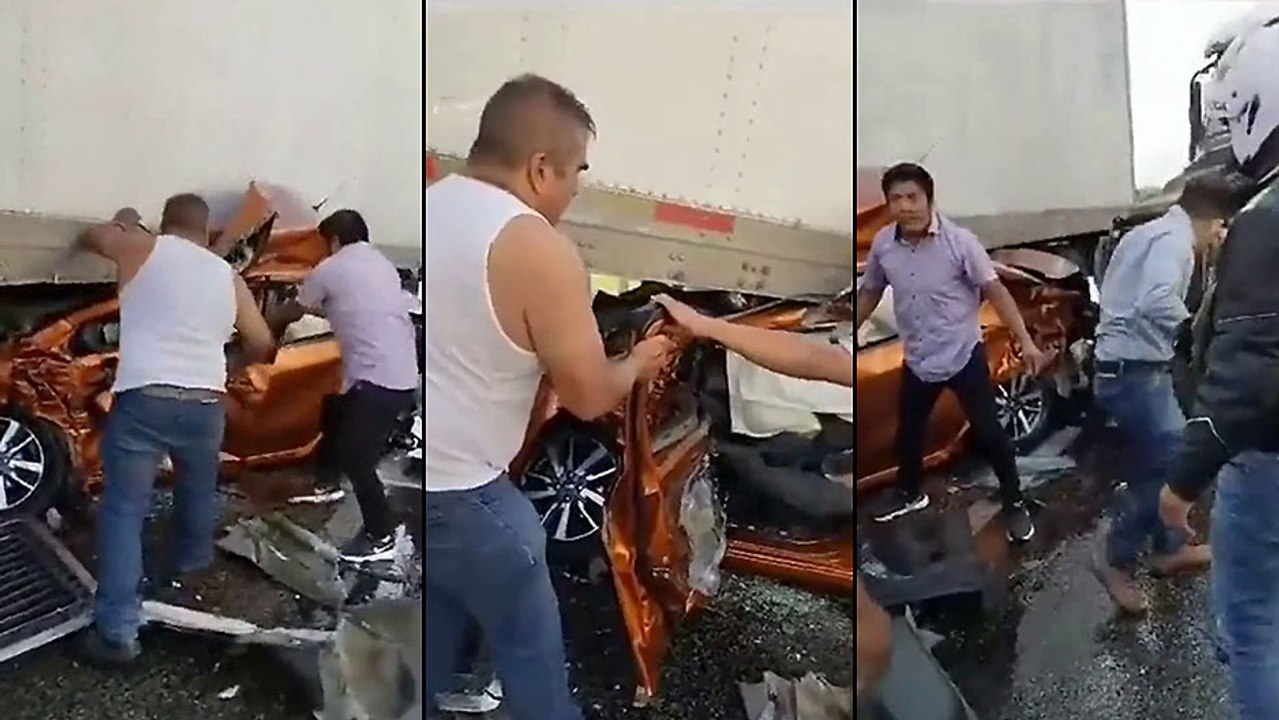 Un automobiliste très chanceux