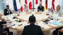 G7 in Giappone, leader riuniti per un pranzo di lavoro