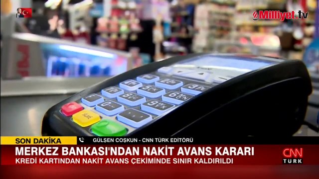 Merkez Bankası'ndan nakit avans kararı!