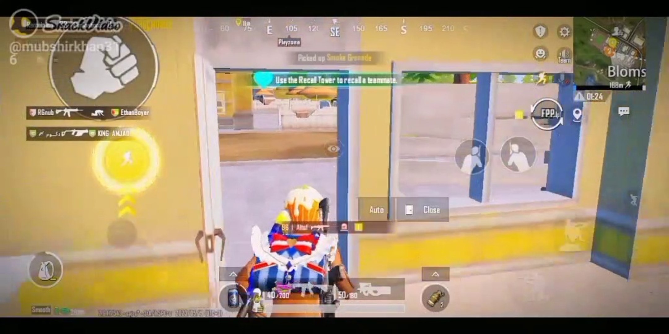 PUBG mobile game play