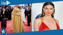 Cannes : Karlie Kloss, semblable à une déesse grecque dans sa robe drapée, affiche son impressionnan