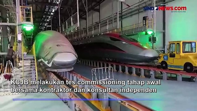 Jelang Diresmikan Presiden Jokowi, Kereta Cepat Jakarta Bandung Intensif Uji Kelayakan