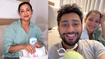 Gauahar Khan Zaid Darbar New Parents बनने पर हुआ ये हाल Funny Video Viral | Boldsky
