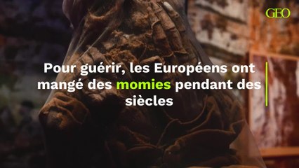 Pendant des siècles, les Européens ont mangé des momies pour guérir