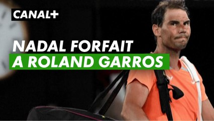 Rafael Nadal officialise son forfait et annonce que l'année prochaine sera sa dernière