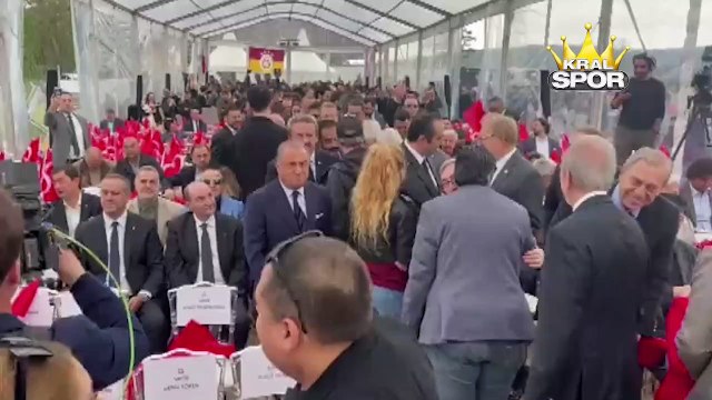 Fatih Terim, Kemerburgaz Metin Oktay Tesisleri'nin temel atma törenine katıldı