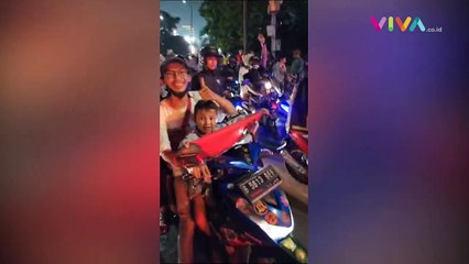 VIDEO Kemeriahan Arak-arakan Timnas Indonesia U-22